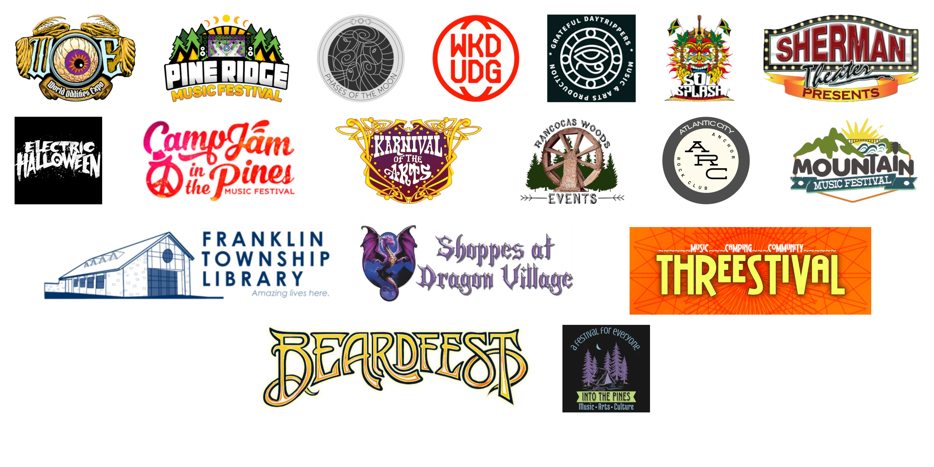 Past client logos